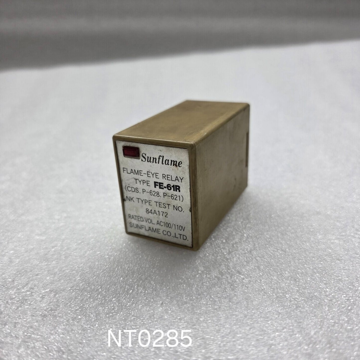 SUN FLAME FE-61R FLAME-EYE RELAY 100-110V