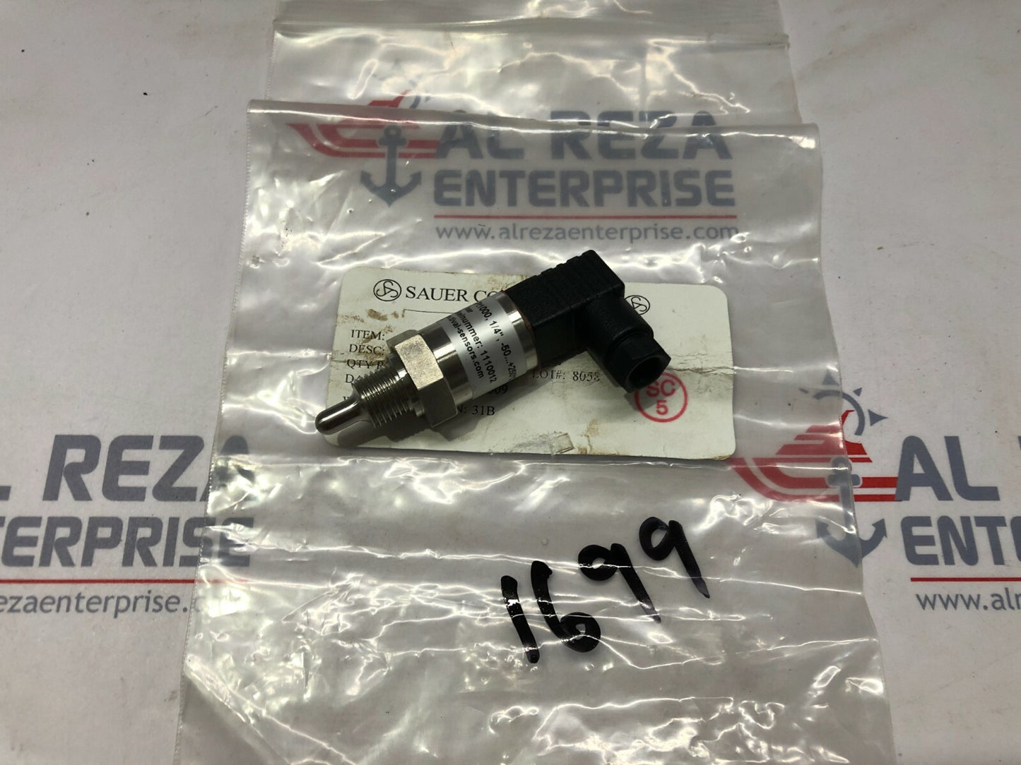 TIVAL 1110012 TS-PT1000 1/4" TEMPERATURE SENSOR