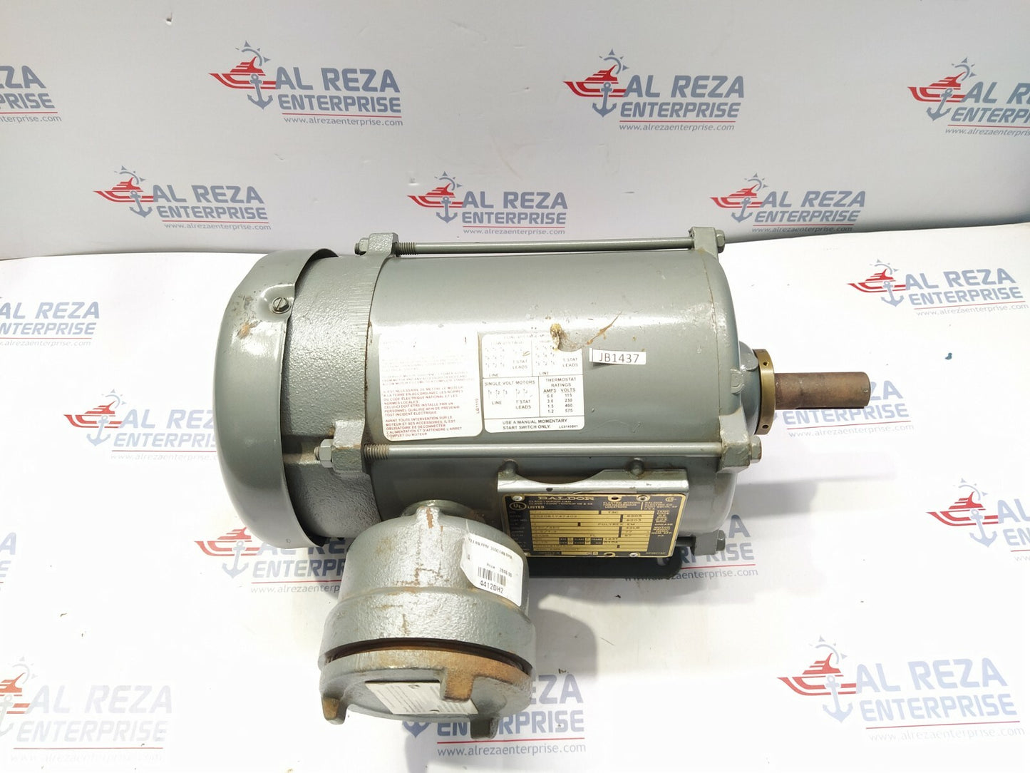 BALDOR CA34538 ELECTRIC MOTOR 35X081Y474G2 1-HP 3452-RPM 230/460V