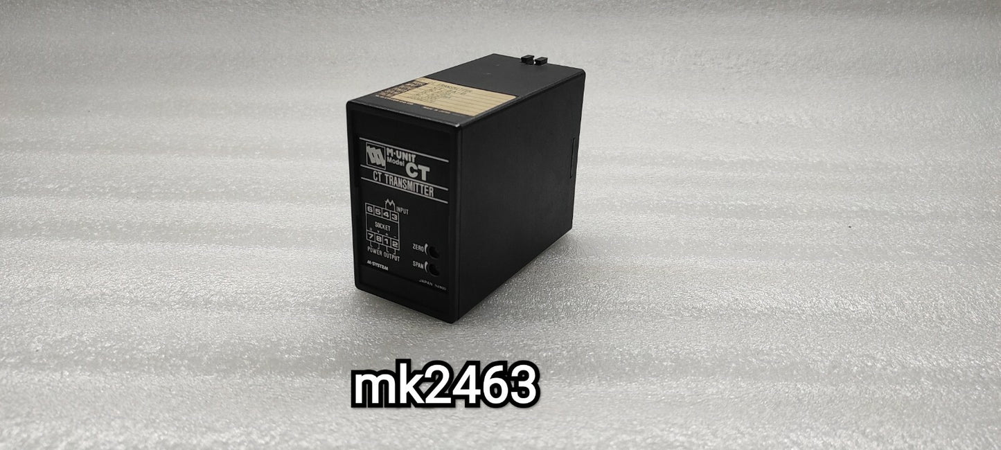 M-SYSTEM CT-5A-B CT TRANSMITTER 100VAC