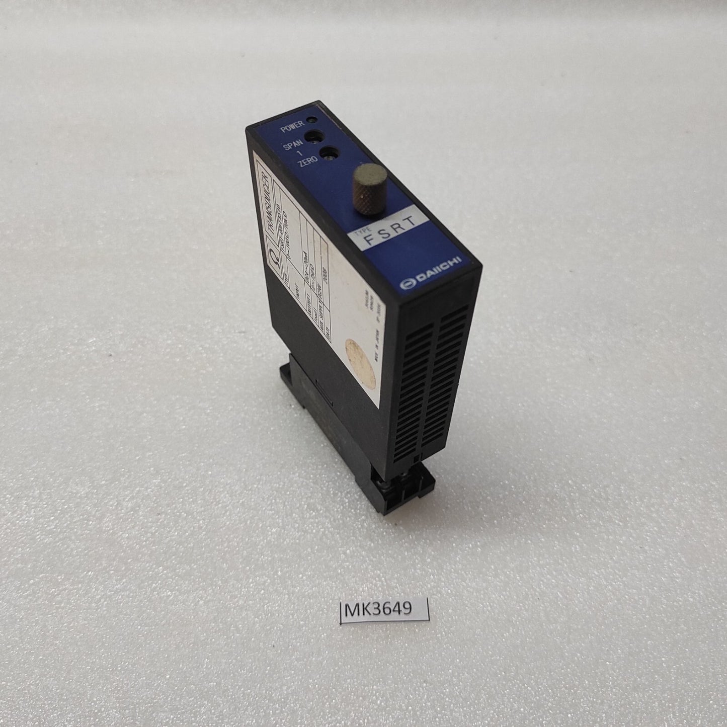 DAIICHI FSRT TRANSDUCER FSRT-00FFX510 24VDC