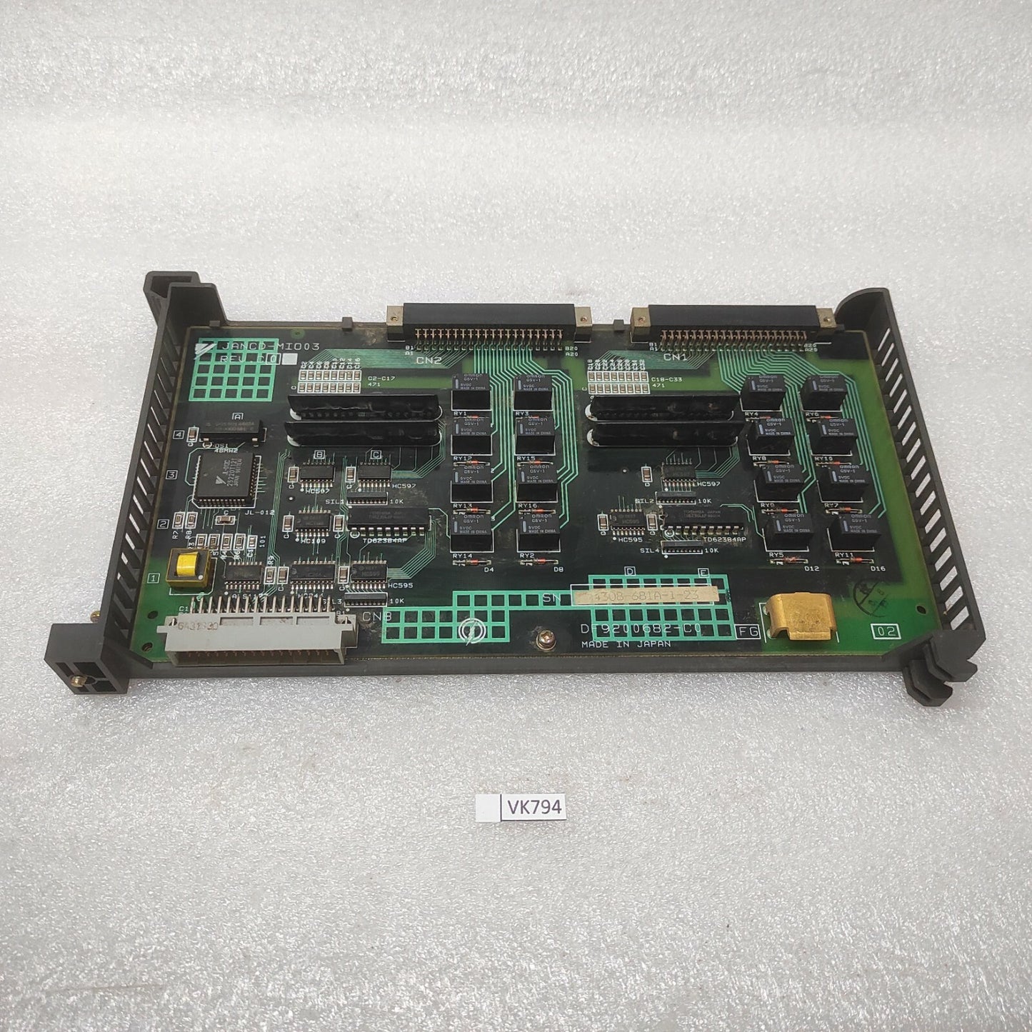 YASKAWA ELECTRIC JANCD-MIO03 I/O PC BOARD DF9200682-C0