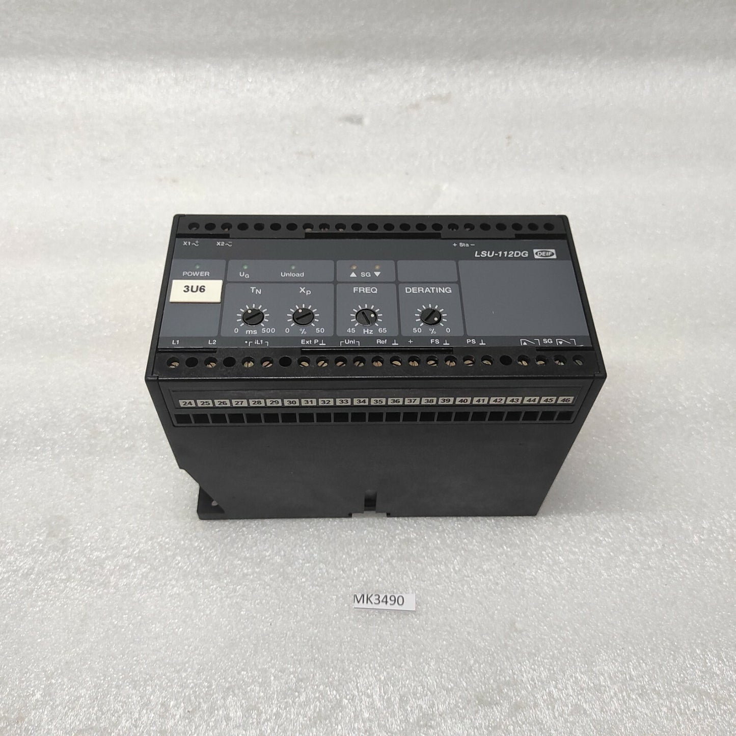 DEIF LSU-112DG LOAD SHARING PARALLELING SYNCHRONIZING CONTROLLER 412522.420 220V