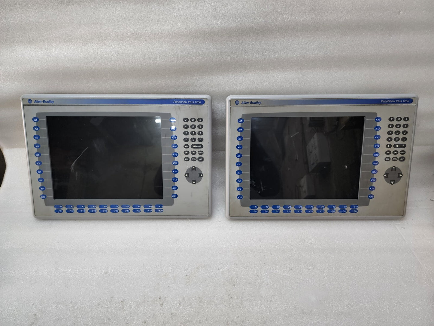 ALLEN B PANELVIEW PLUS 1250 CAT 2711P-RP2 24VDC CAT 2711P-RDK12C