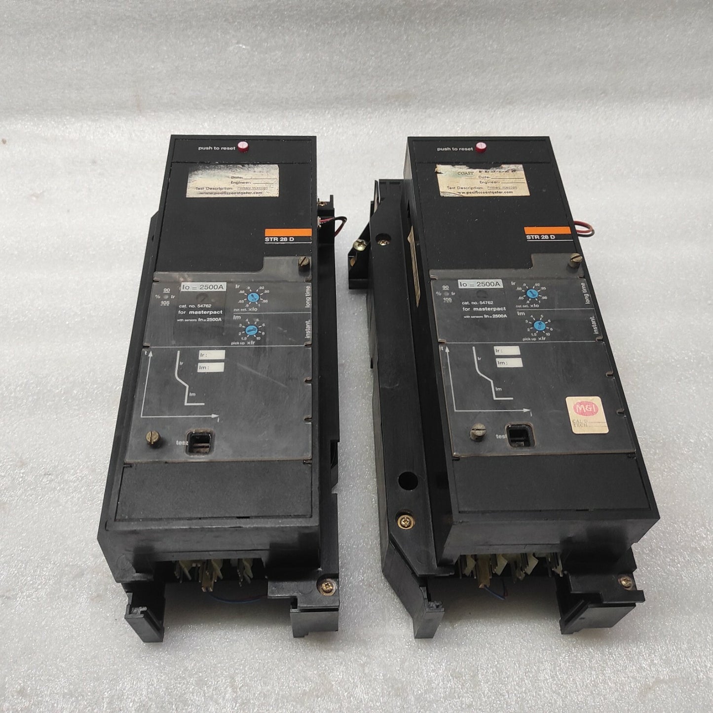 MERLIN GERIN STR28D MASTER PACT CIRCUIT BREAKER 54762 2500A
