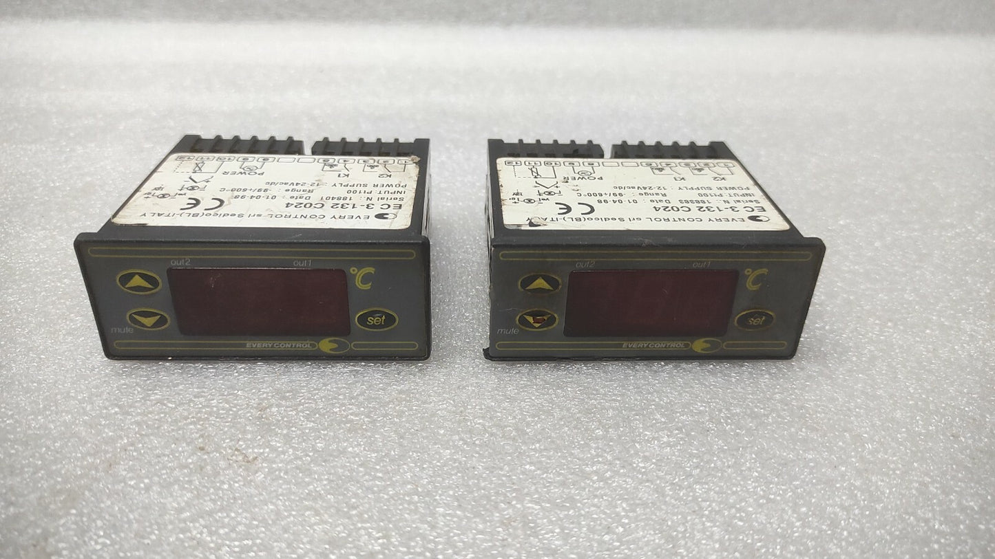 EVERY CONTROL EX 3-132 C024 TEMPERATURE CONTROLLER 12-24VAC/DC EC3132C024