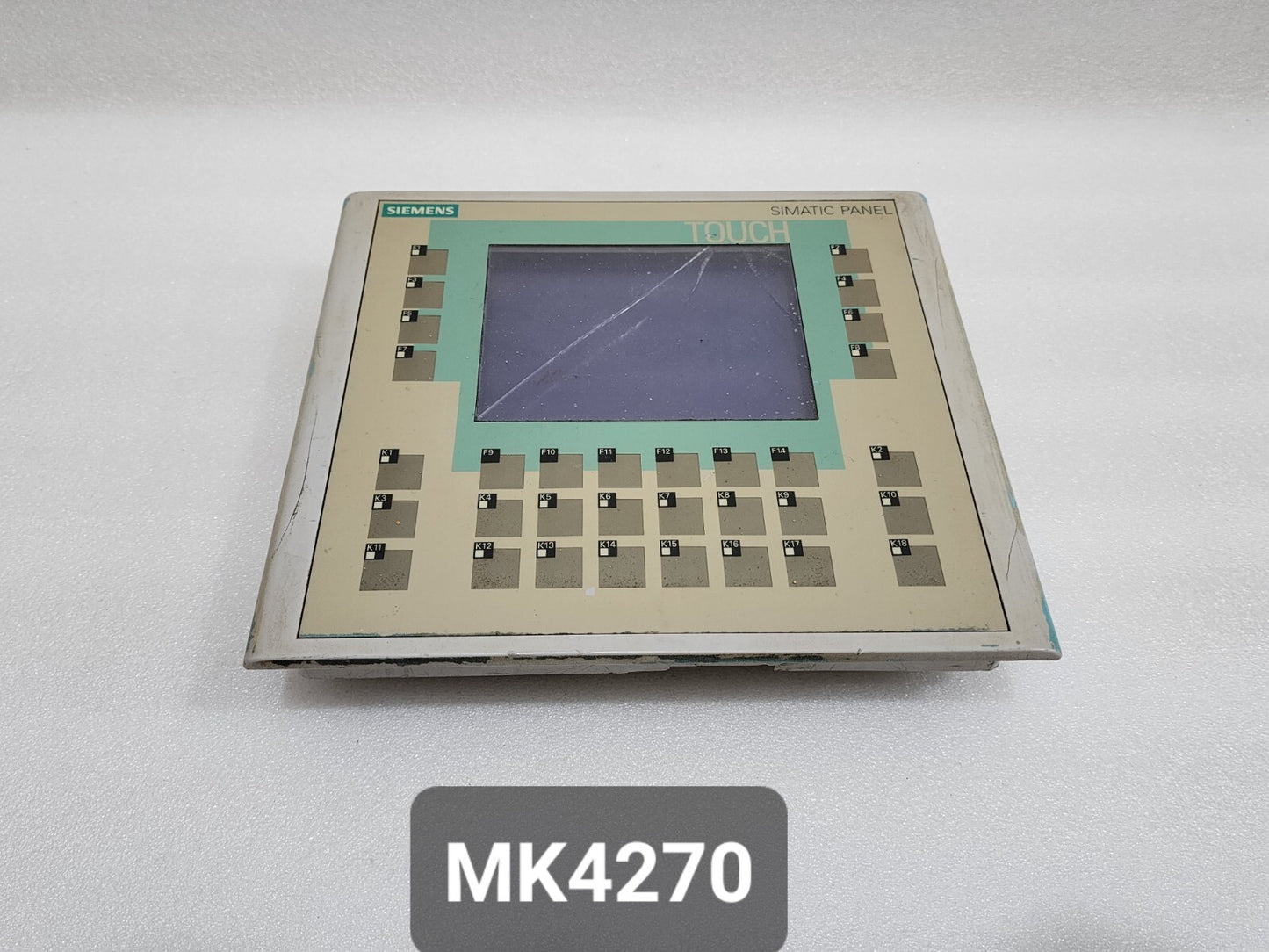 SIEMENS 6AV6 642-0BA01-1AX1 OPERATION TERMINAL TP177B PN/DP-6 CSTN 24V