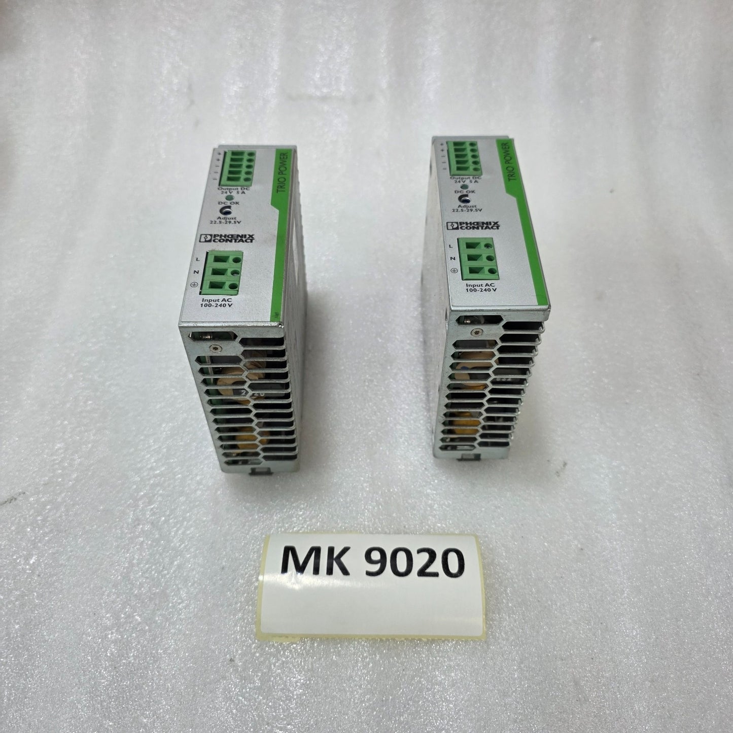 PHOENIX CONTACT TRIO-PS/1AC/24DC/5 POWER SUPPLY 24V 5A DIN RAIL PSU 2866310