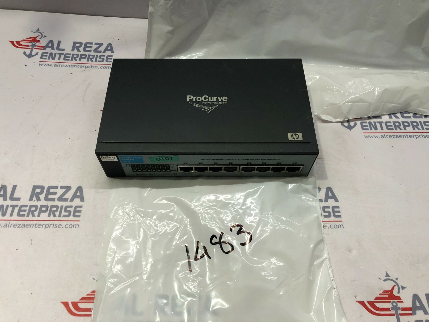 HP PROCURVE J9077A 1400-8G SWITCH