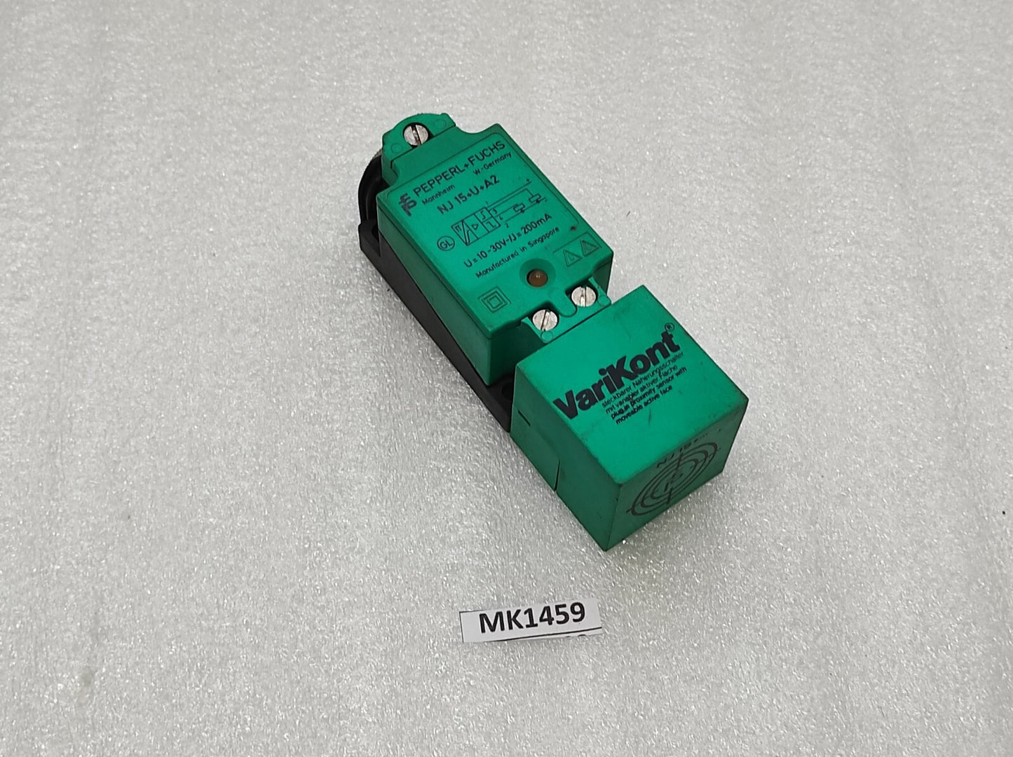PEPPERL + FUCHS NJ15-U-A2 INDUCTIVE SENSOR