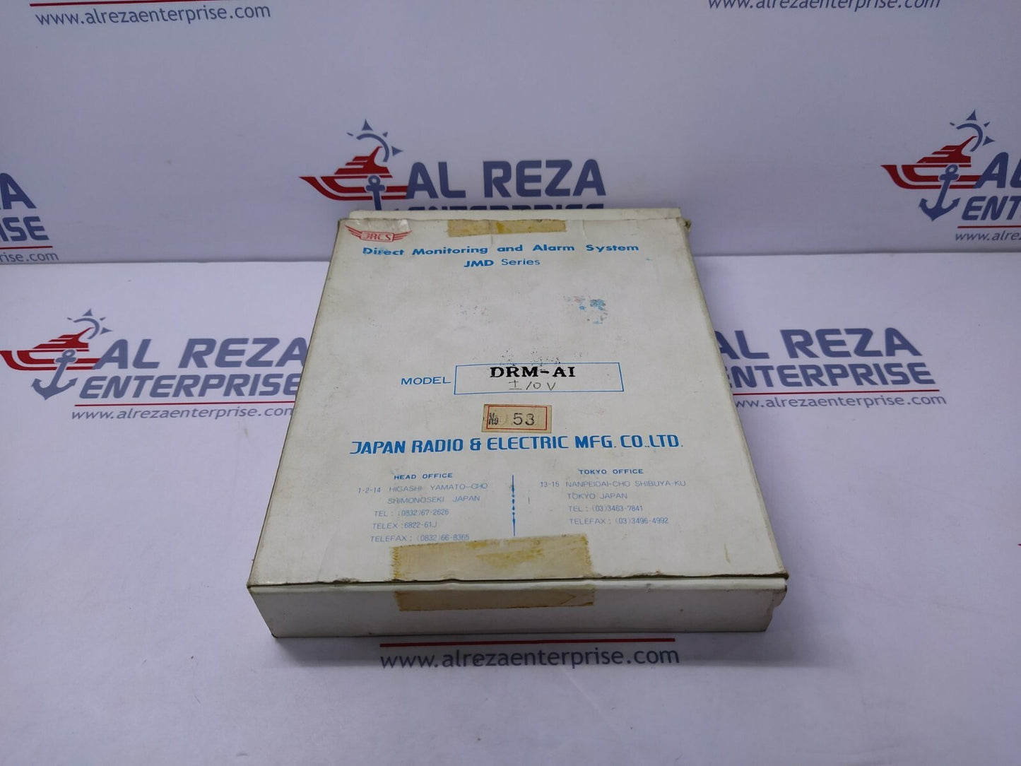 JRCS DRM-AI JMD Series Direct Monitoring and Alarm System -10 TO 10V