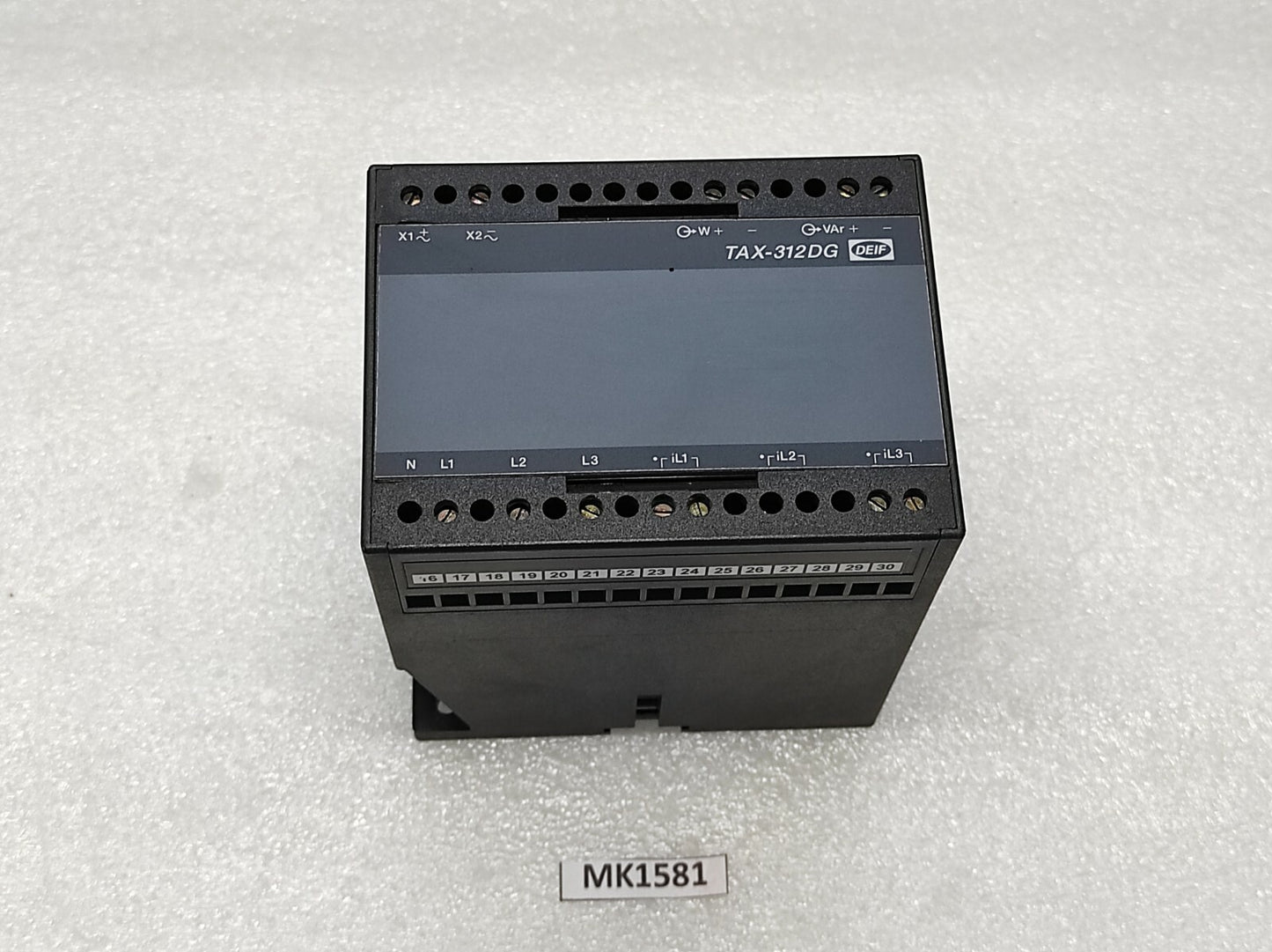 DEIF TAX-312DG OUTPUT POWER TRANSDUCER 411245.10 440V AC