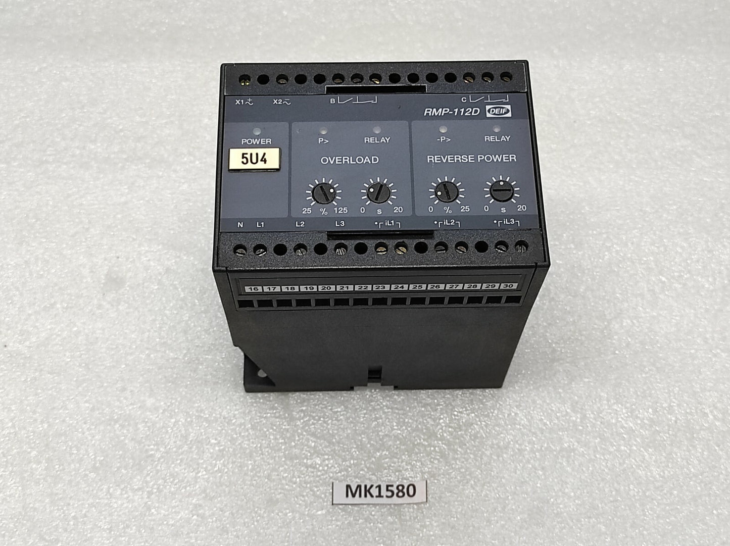 DEIF RMP-112D PROTECTION RELAY 407676.50 440V
