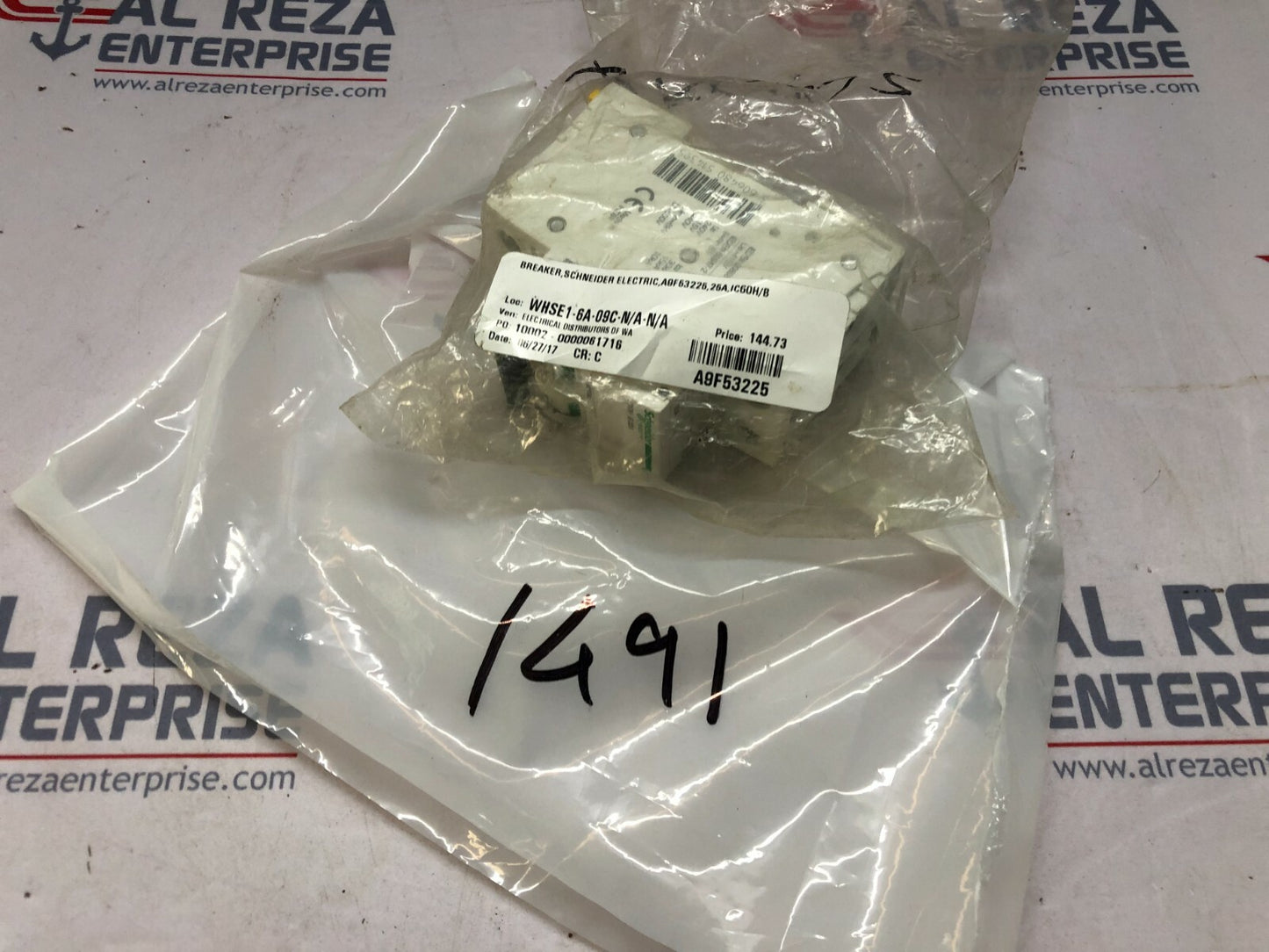 SE A9F53225 IC60H-B 25A 2P CIRCUIT BREAKER