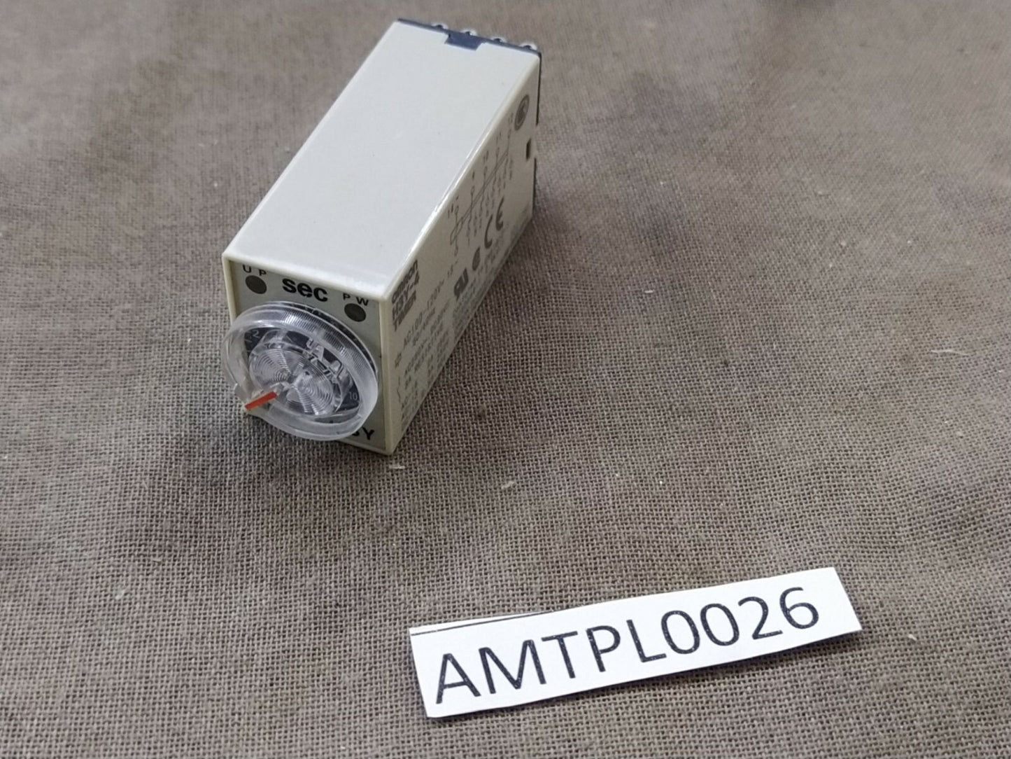 Omron H3Y-4 Power on Delay Timer 10S 100-120 VAC Timer LOT OF 5 PC