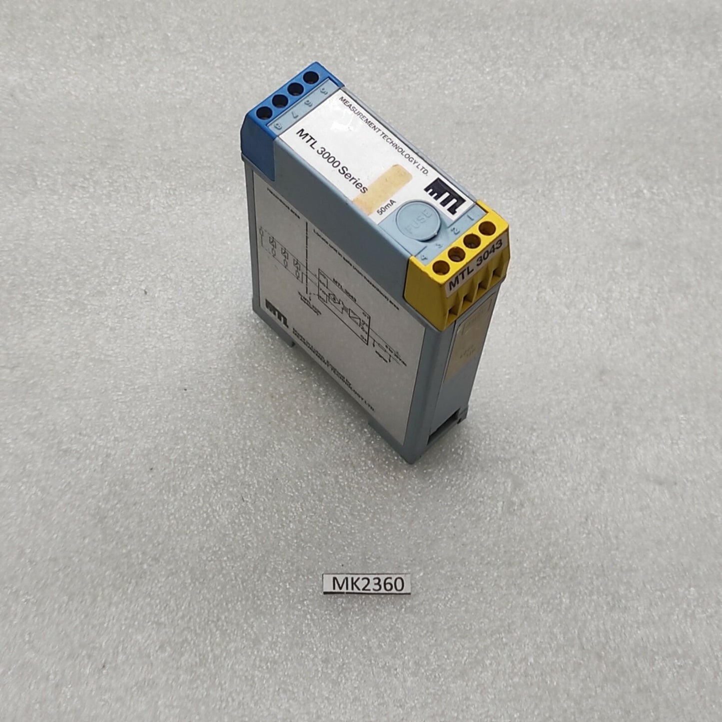 Measurement Technology MTL 3043 DC Isolator 1/40mA