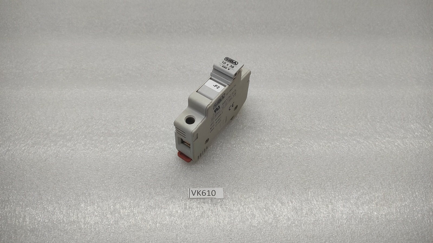 SIBA 5106304 FUSE HOLDER 10X38 600VAC 30A LOT OF 9 UNIT
