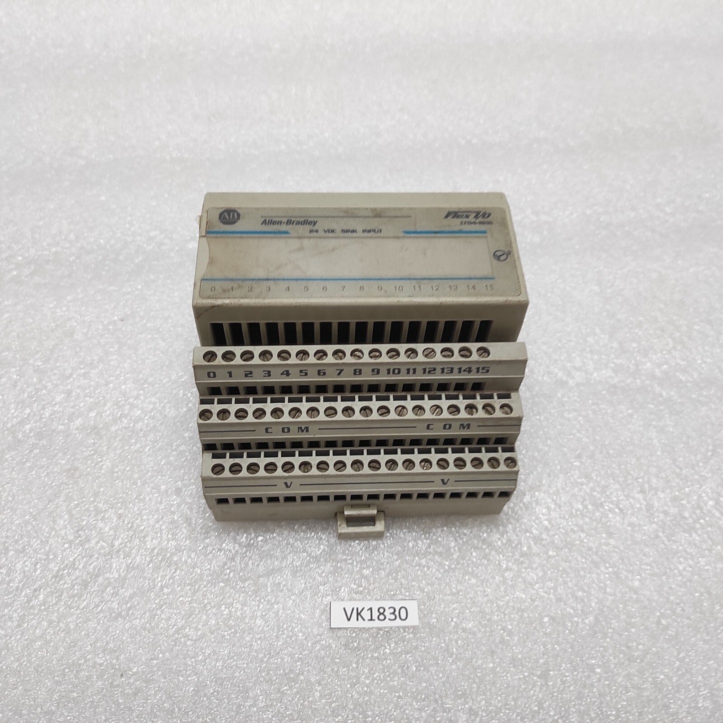 ALLEN BRADLEY CAT 1794-IB16 FLEX I/O INPUT MODULE 96145673 CAT 1794-TB3/A 961454