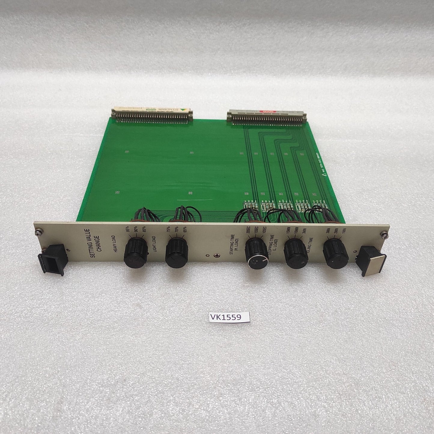 HYUNDAI ACONIS TDTH B/D 000401 SETTING VALUE CHANGE