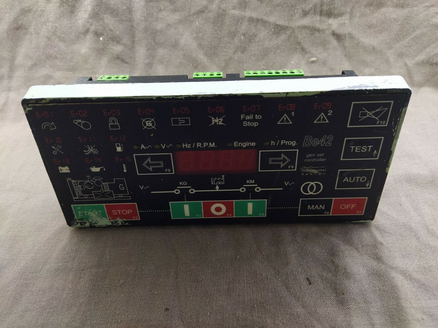 Bernini BE42 Genset Controller Generator Control Panel