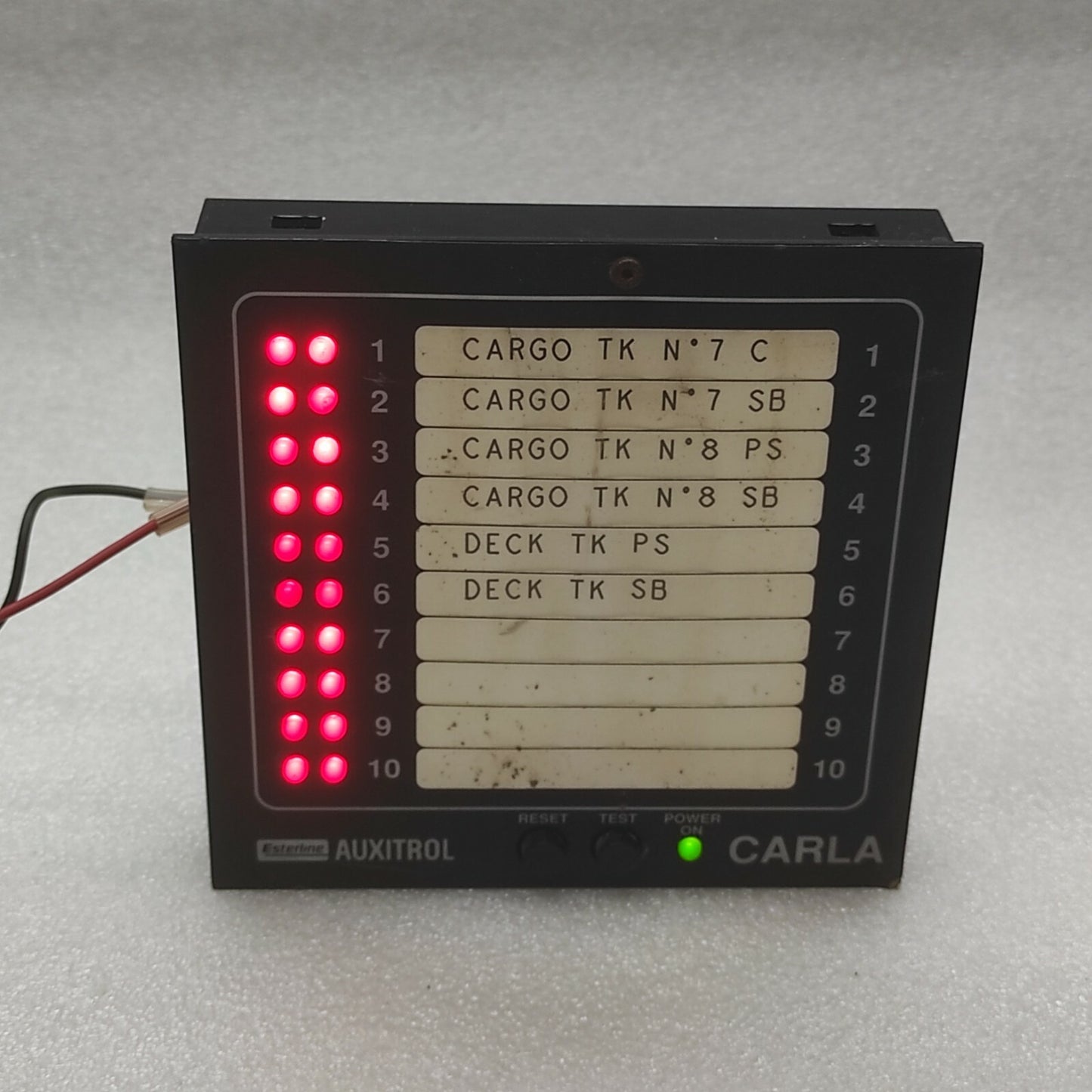 SELCO M1000-24-60B ALARM MONITOR CARLA ESTERLINE AUXITROL 24VDC