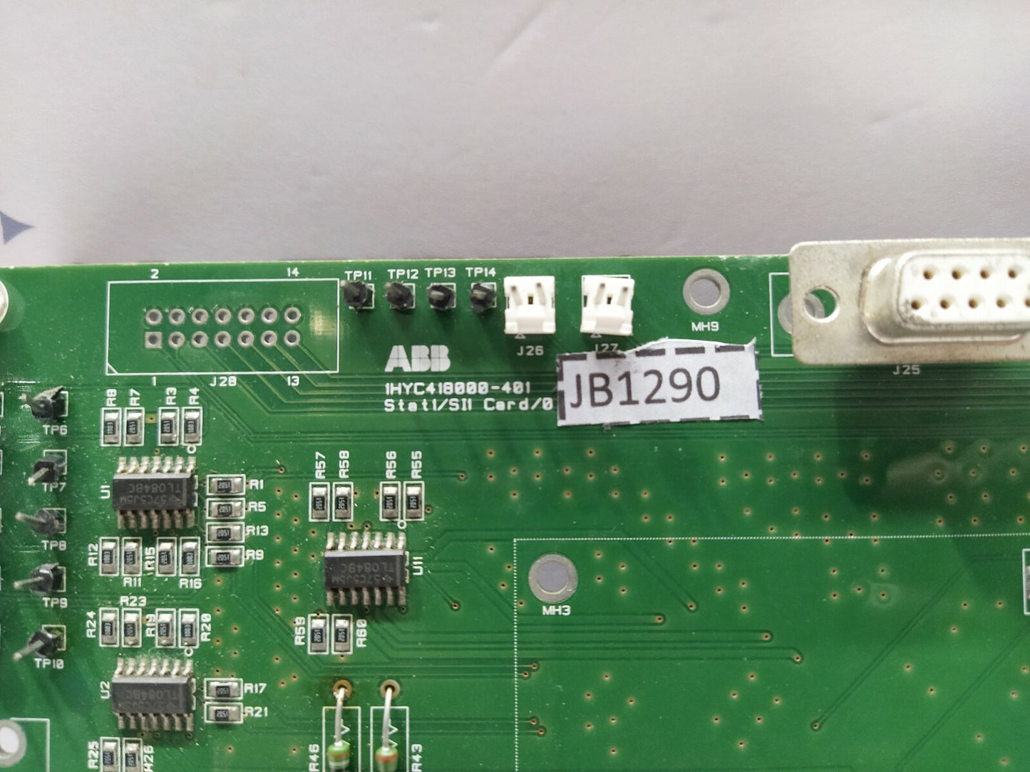 ABB 1HYC418000-401 STAT/SI1 CARD