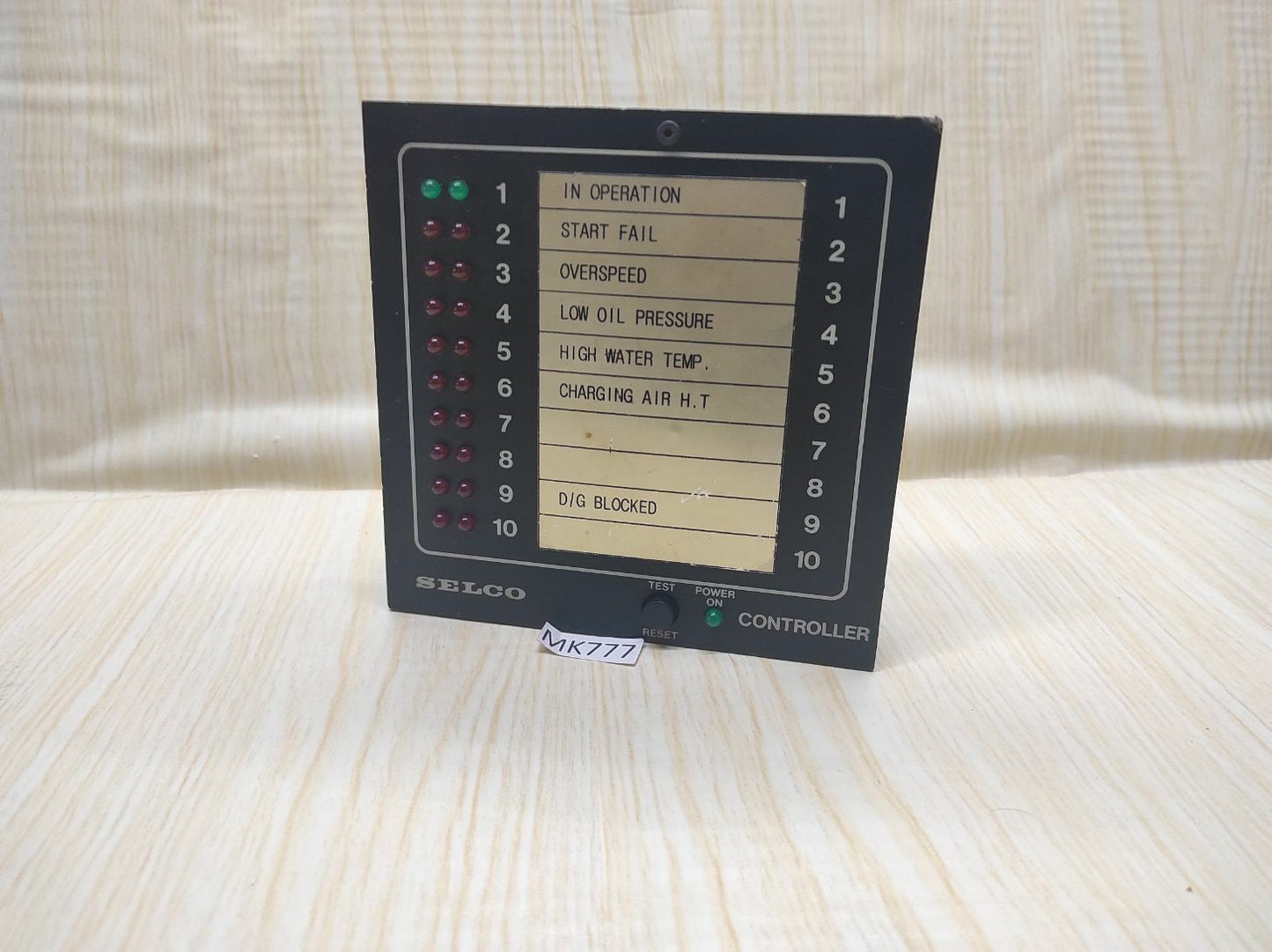 Selco M2000-29-01 Engine Controller M20002901 24V DC