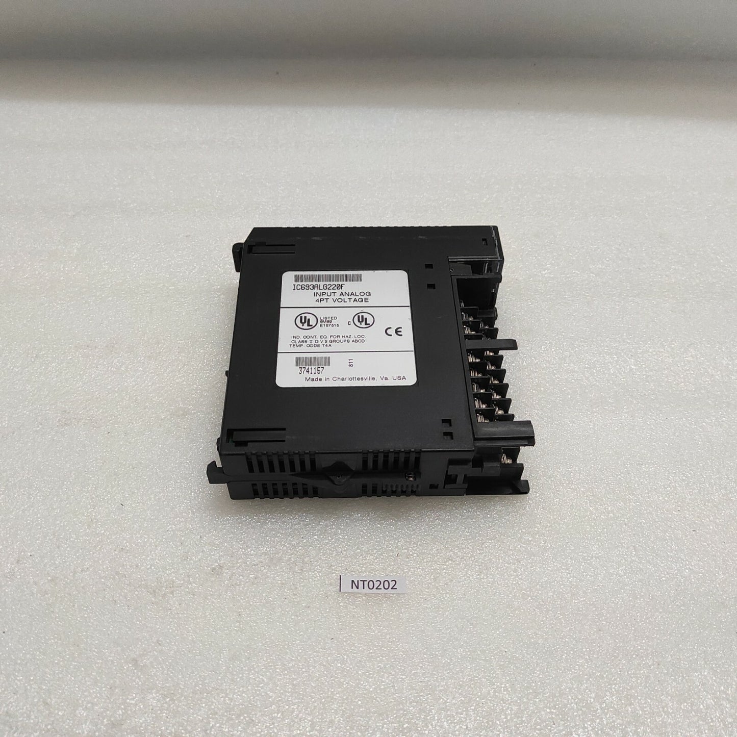 GE FANUC IC693ALG220F ANALOG INPUT MODULE