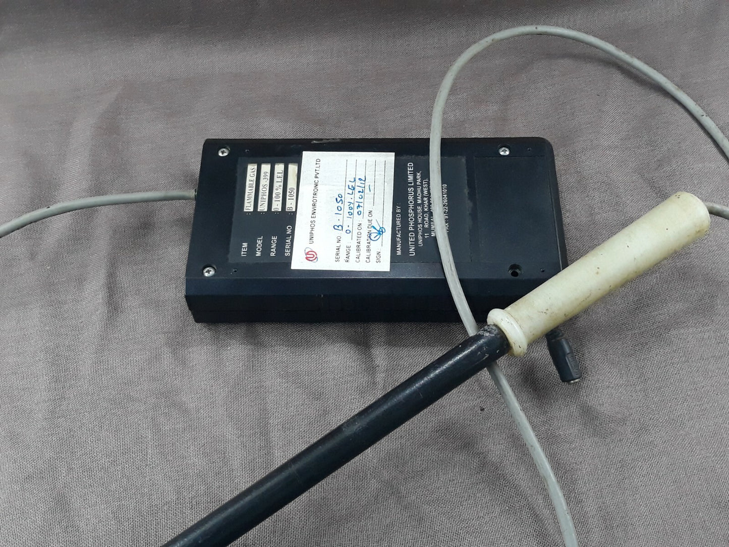 United Phosphorus Uniphos-399 Flammable Gas Monitor UNIPHOS 399
