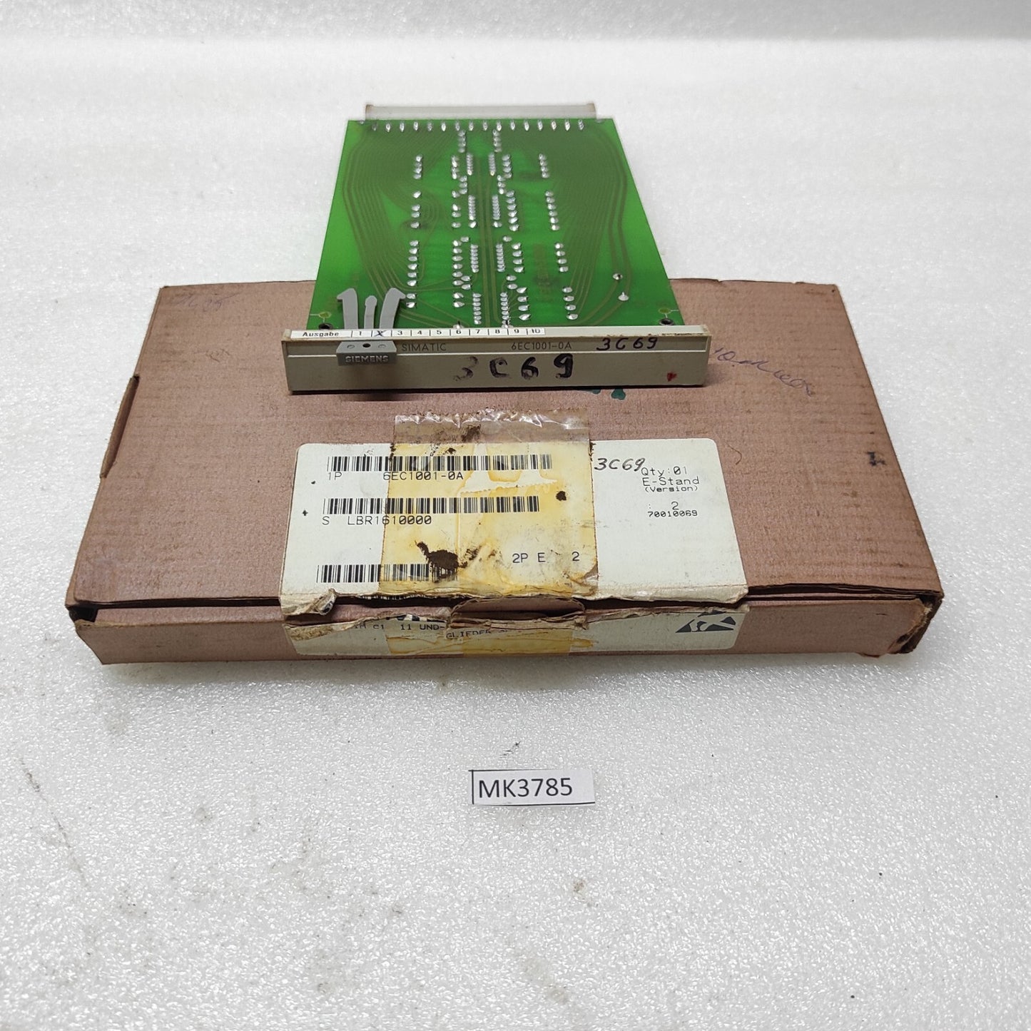 SIEMENS 6EC1001-0A SIMATIC C1 MODULE