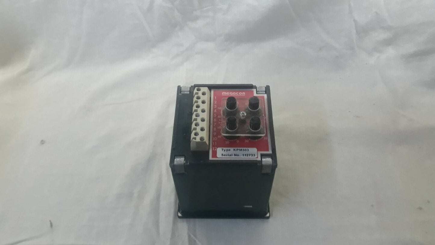Megacon KPM303 3-Channel Temperature Guard Medium Voltage Insulation Monitoring