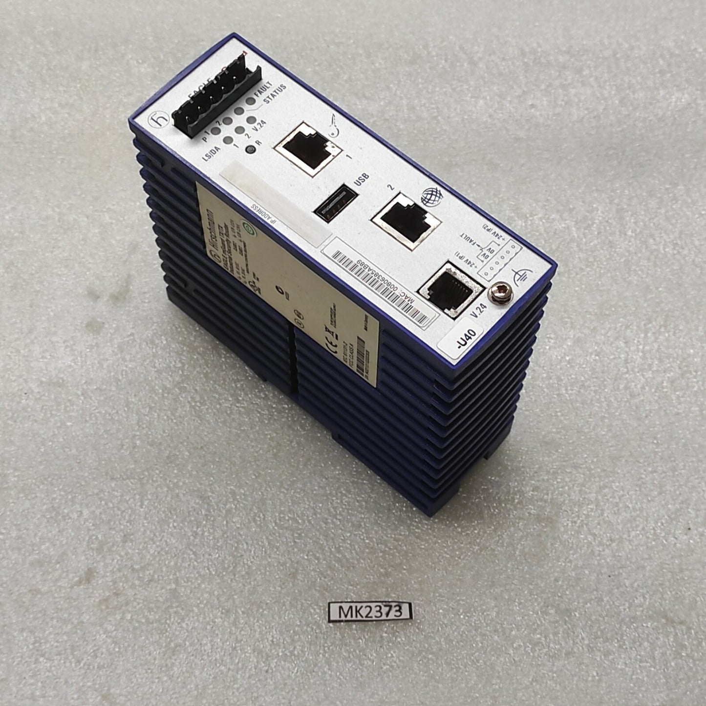 HIRSCHMANN EAGLE MGUARD TX-TX INDUSTRIAL SECURITY ROUTER 9.6-60VDC/18-30VAC