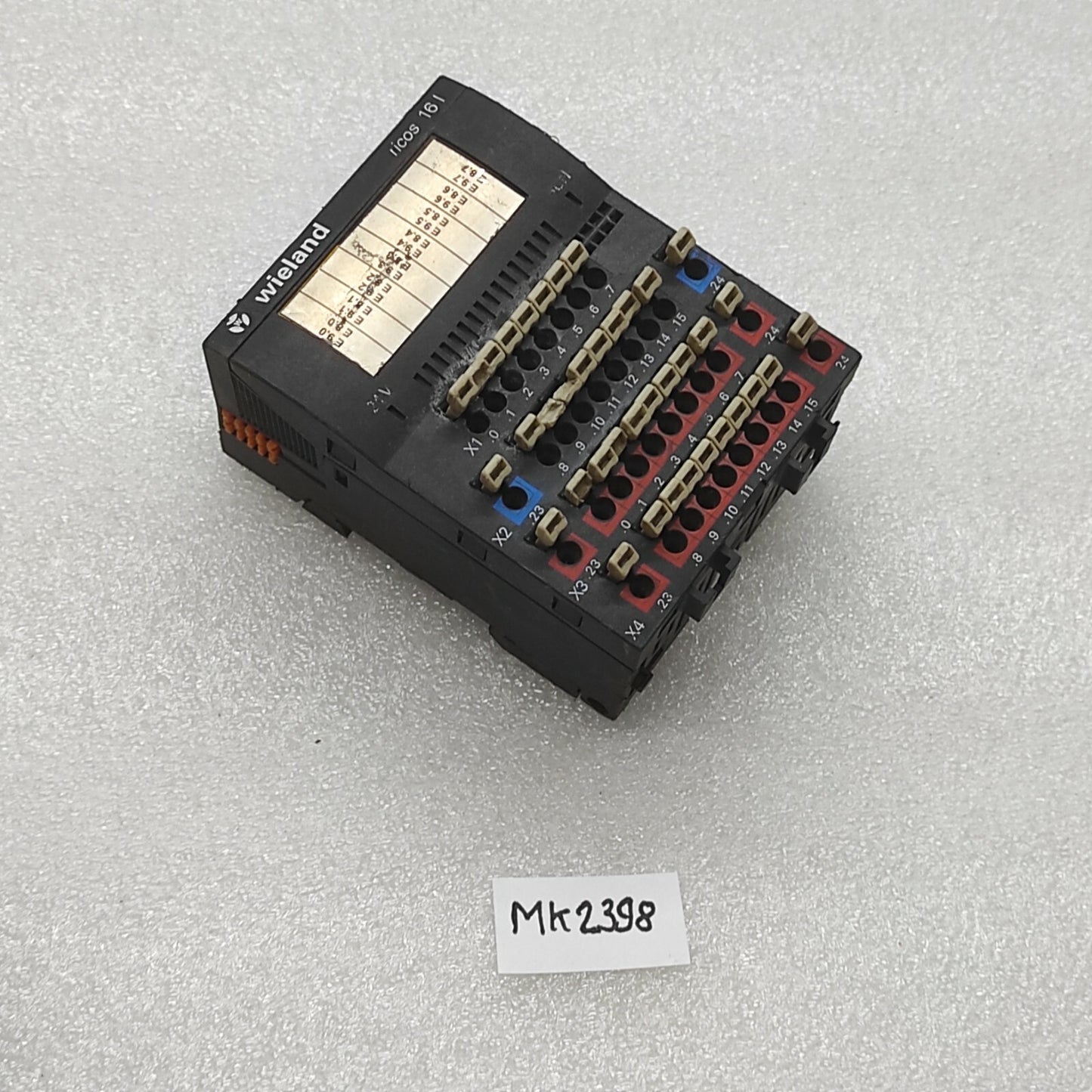 WIELAND RICOS 16I REMOTE I/O BINARY MODULE 03-035-3000-1