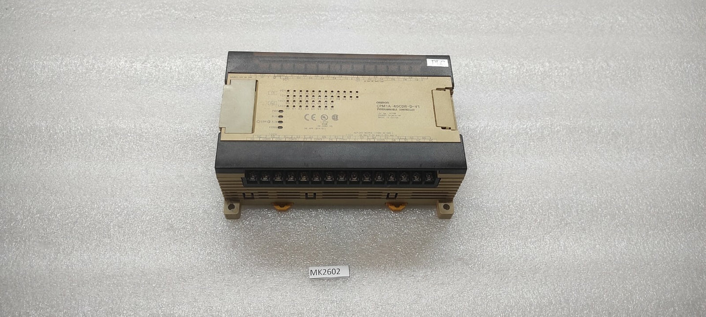 OMRON CPM1A-40CDR-D-V1 PROGRAMMABLE CONTROLLER