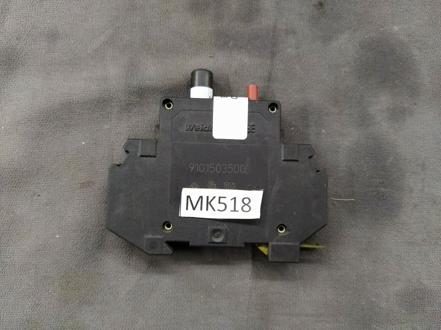 Weidmuller 9101503500 Thermal Circuit Breaker 250VAC 80VDC LOT OF 6