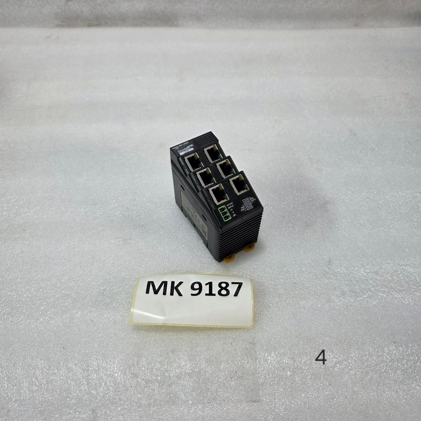 OMRON GX-JC06 ETHERCAT JUNCTION SLAVE MODULE | 6-PORT DISTRIBUTION UNIT | 24V DC