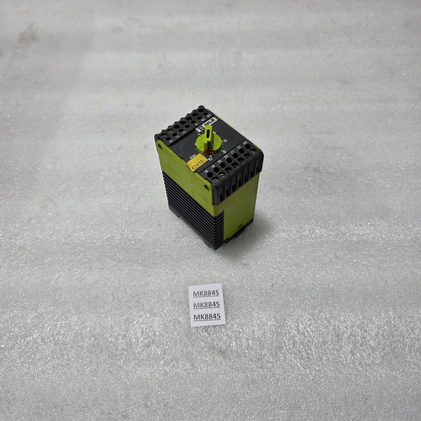 AN.K TIME DELAY RELAY 220V AC MULTI-RANGE TIMER RELAY WITH ROTARY SETTING