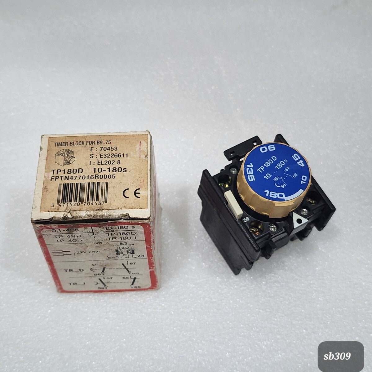 ABB TP180D TIMER BLOCK FPTN477016R0005 10-180S
