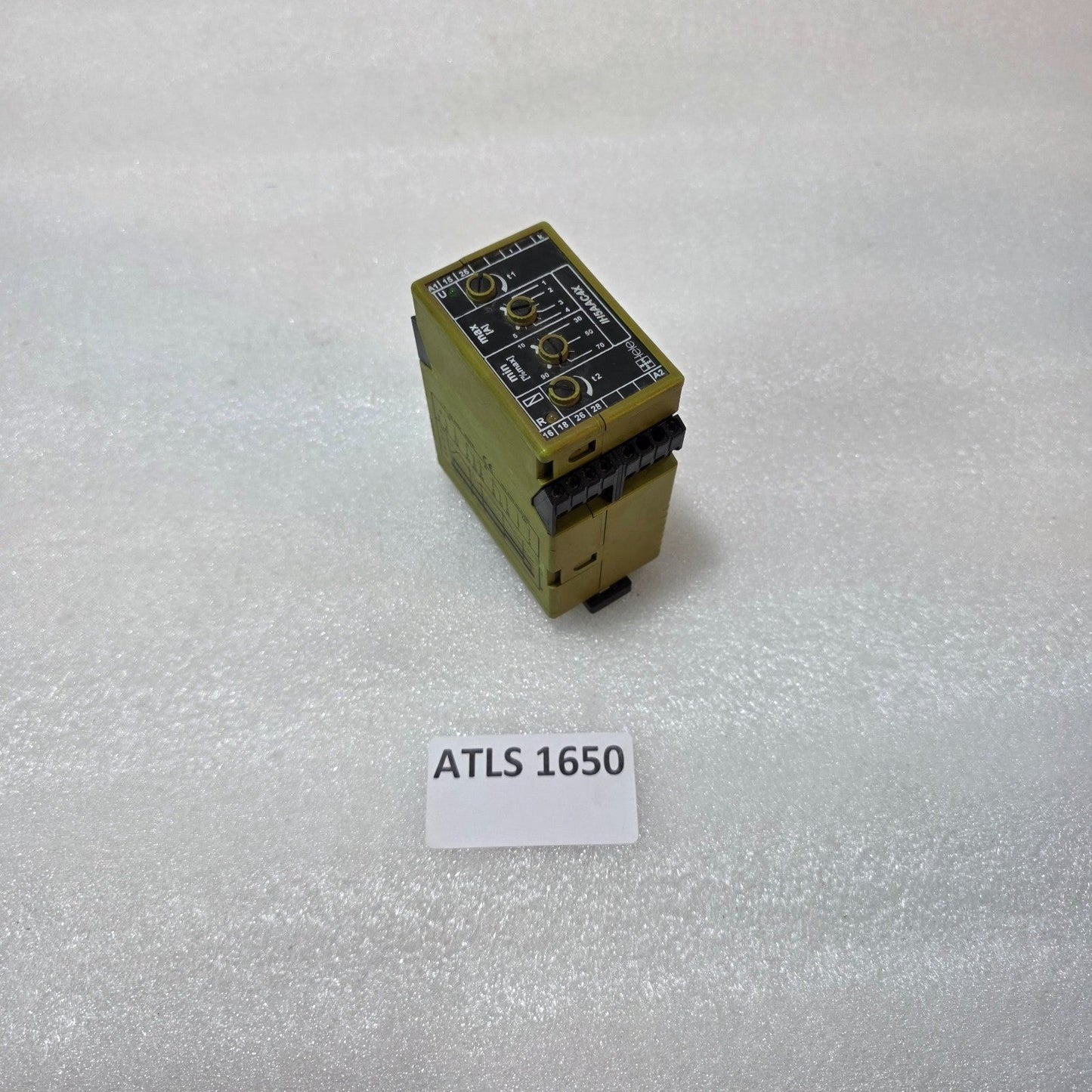 TELE IH5AAC4X CURRENT MONITORING RELAY, ADJUSTABLE MIN/MAX CURRENT