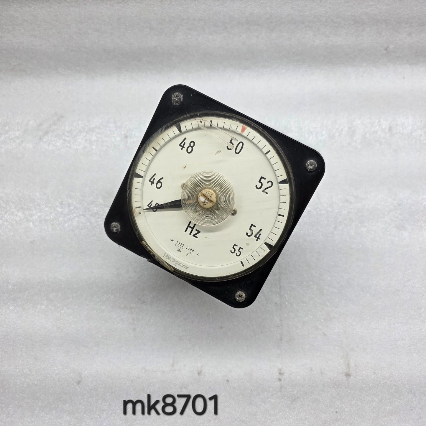 YOKOGAWA ELECTRIC 2108 FREQUENCY METER 45-55 Hz
