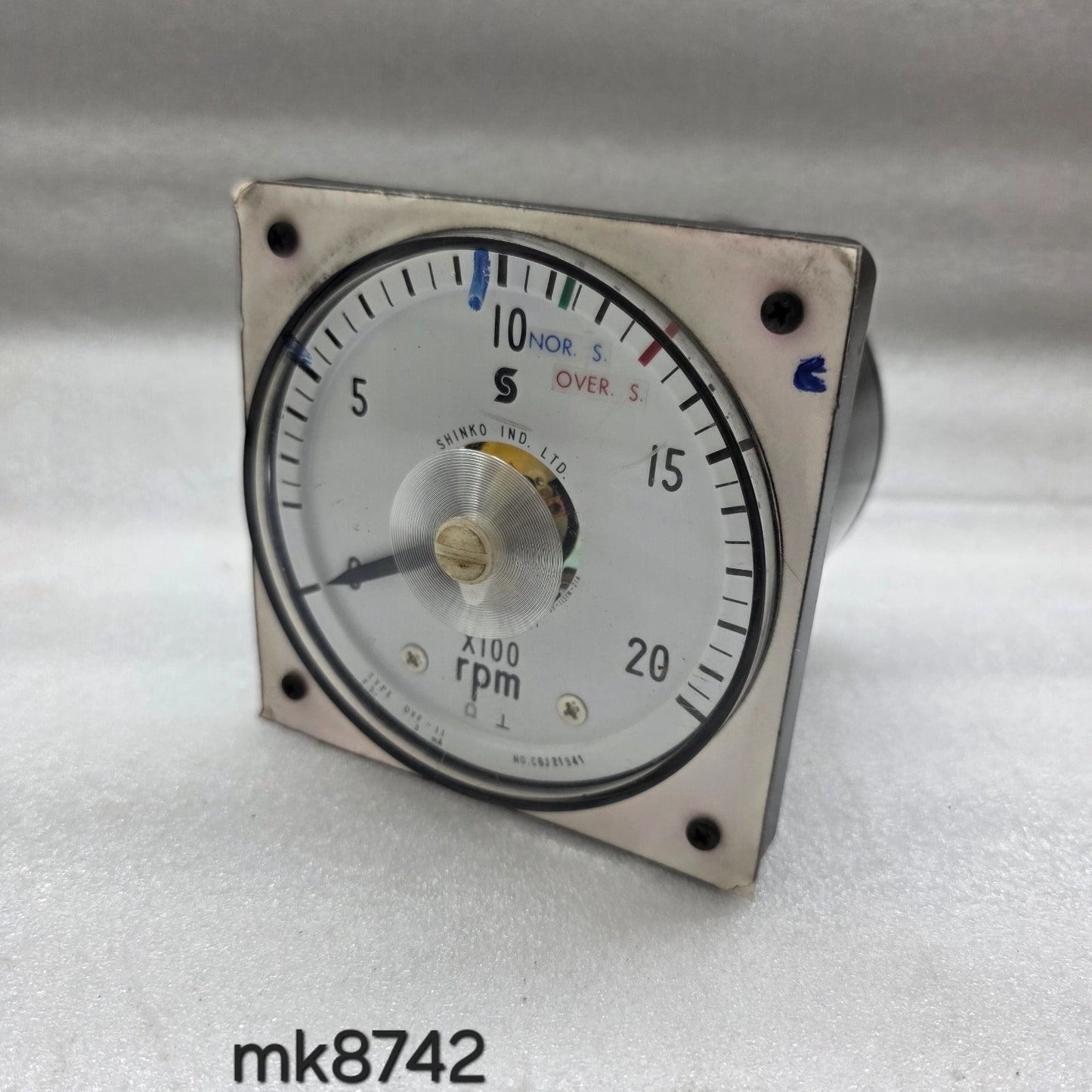 SHINKO DVF-11 ANALOG RPM METER