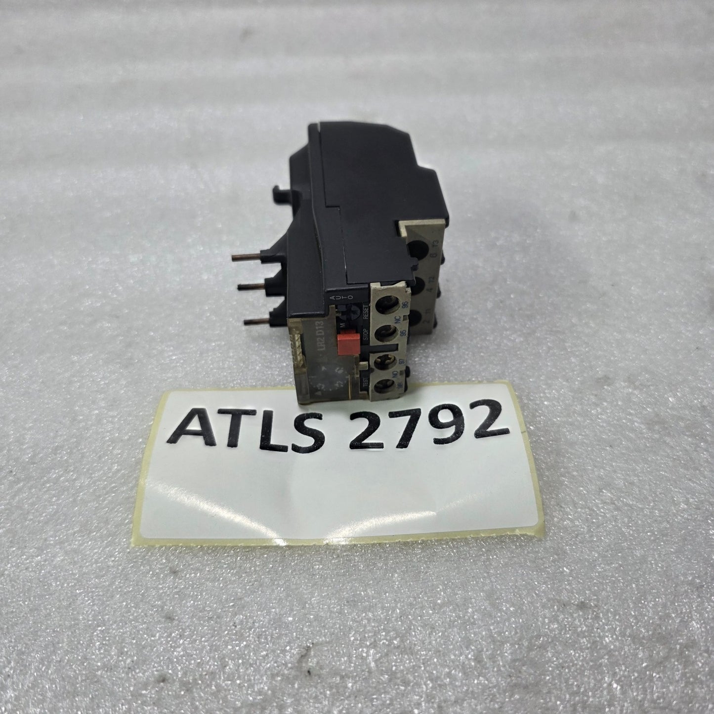 TELEMECANIQUE LR2D1306 THERMAL OVERLOAD RELAY TeSys D 1-1.6A CLASS 10