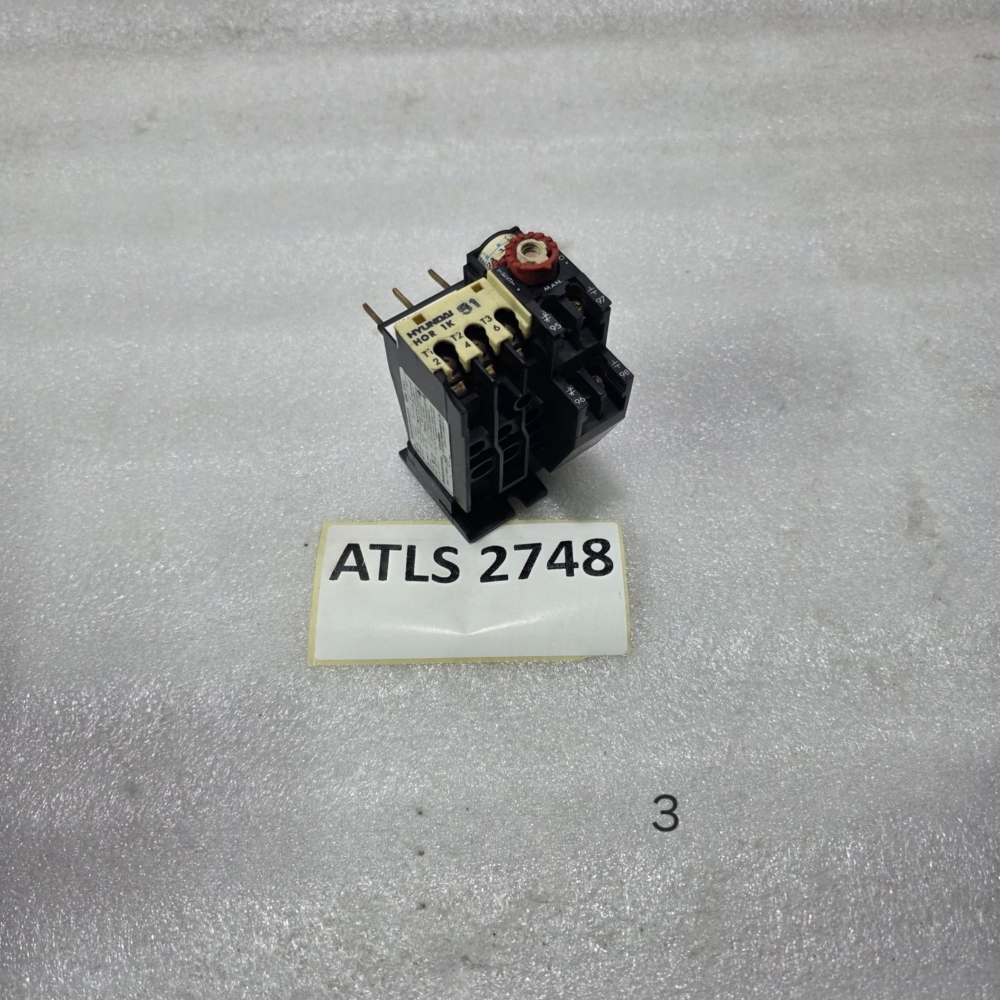 HYUNDAI HOR 1K 4.2 / HOR 1K4.2 THERMAL OVERLOAD RELAY 2.8A – 4.2A 1NO+1NC Up to
