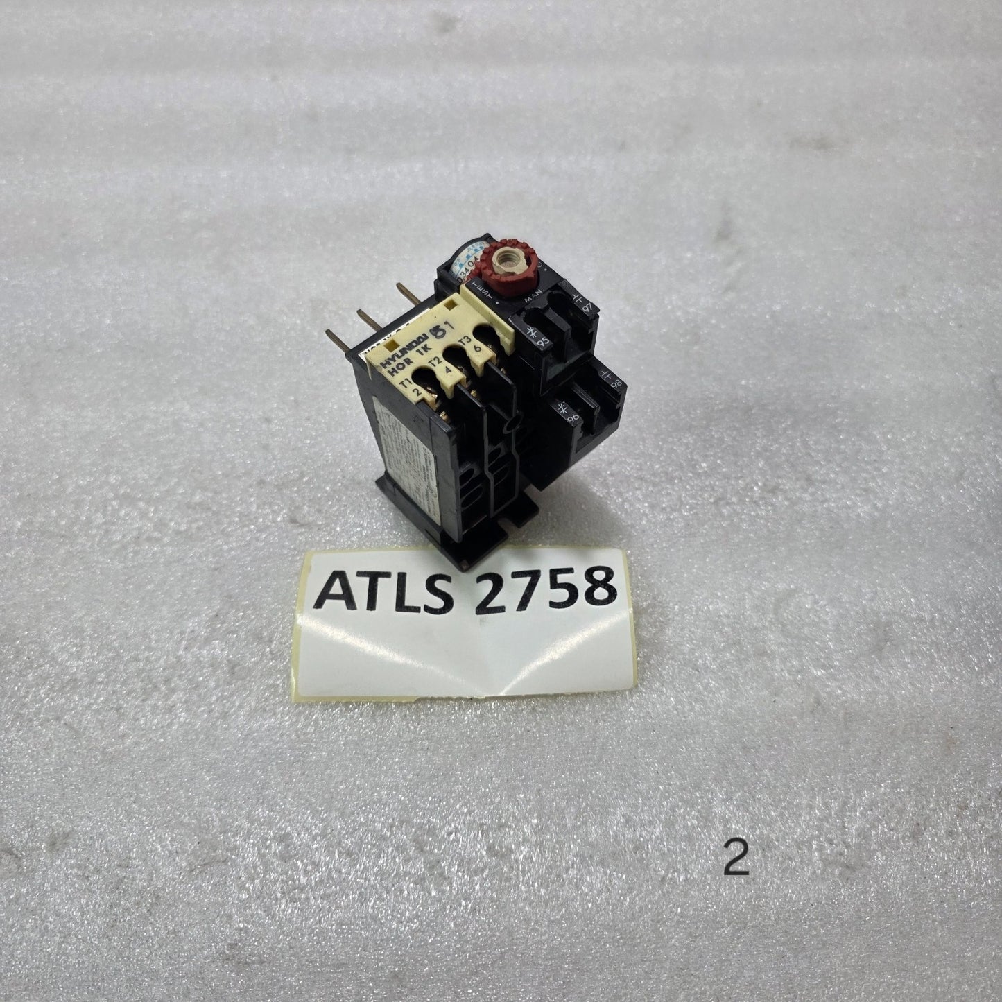 HYUNDAI HOR 1K 0.5 / HOR 1K0.5 THERMAL OVERLOAD RELAY 0.34A – 0.5A 1NO+1NC