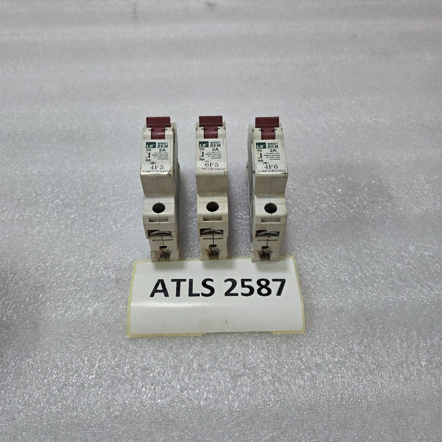 LS LSIS BKM 2A 1-POLE MCB AC 220V 7.5kA 50AF INDUSTRIAL CIRCUIT BREAKER