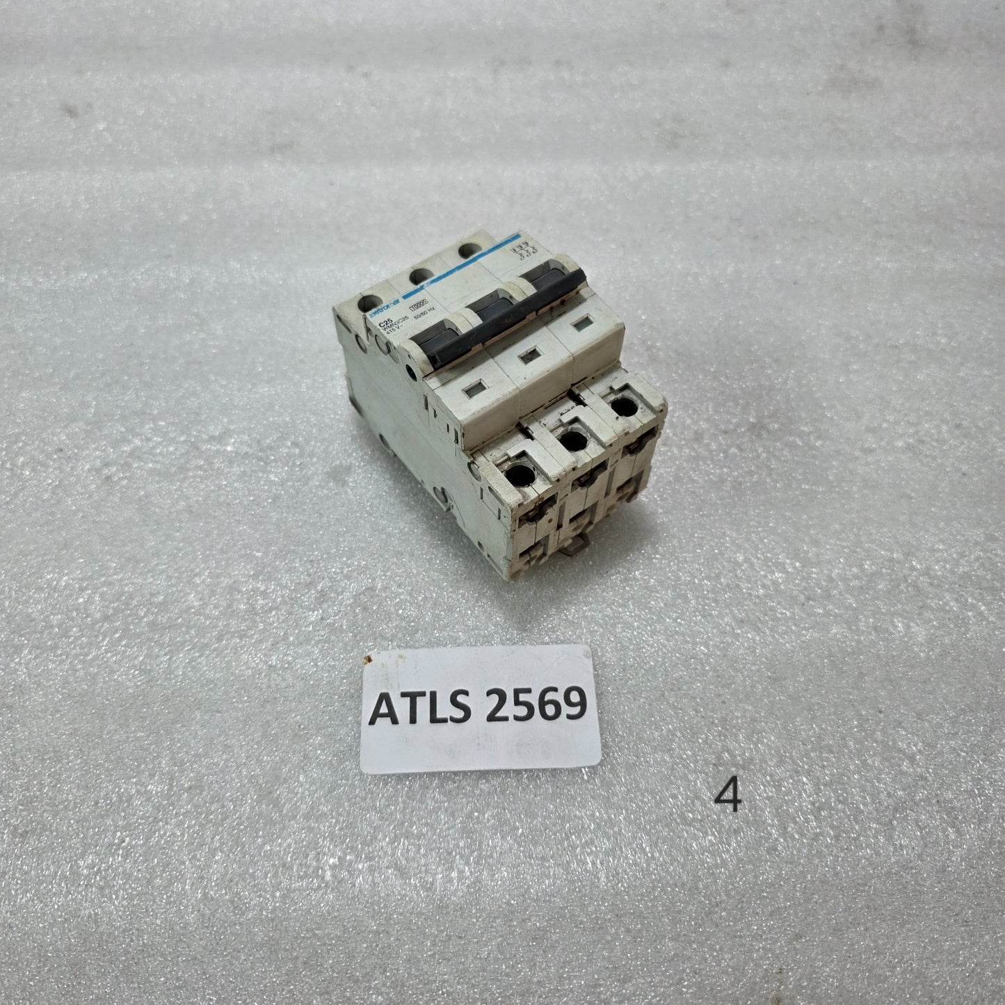 ELETROMAR WMN3C25 25A 3-POLE TYPE C MCB 415V 10kA INDUSTRIAL CIRCUIT BREAKER