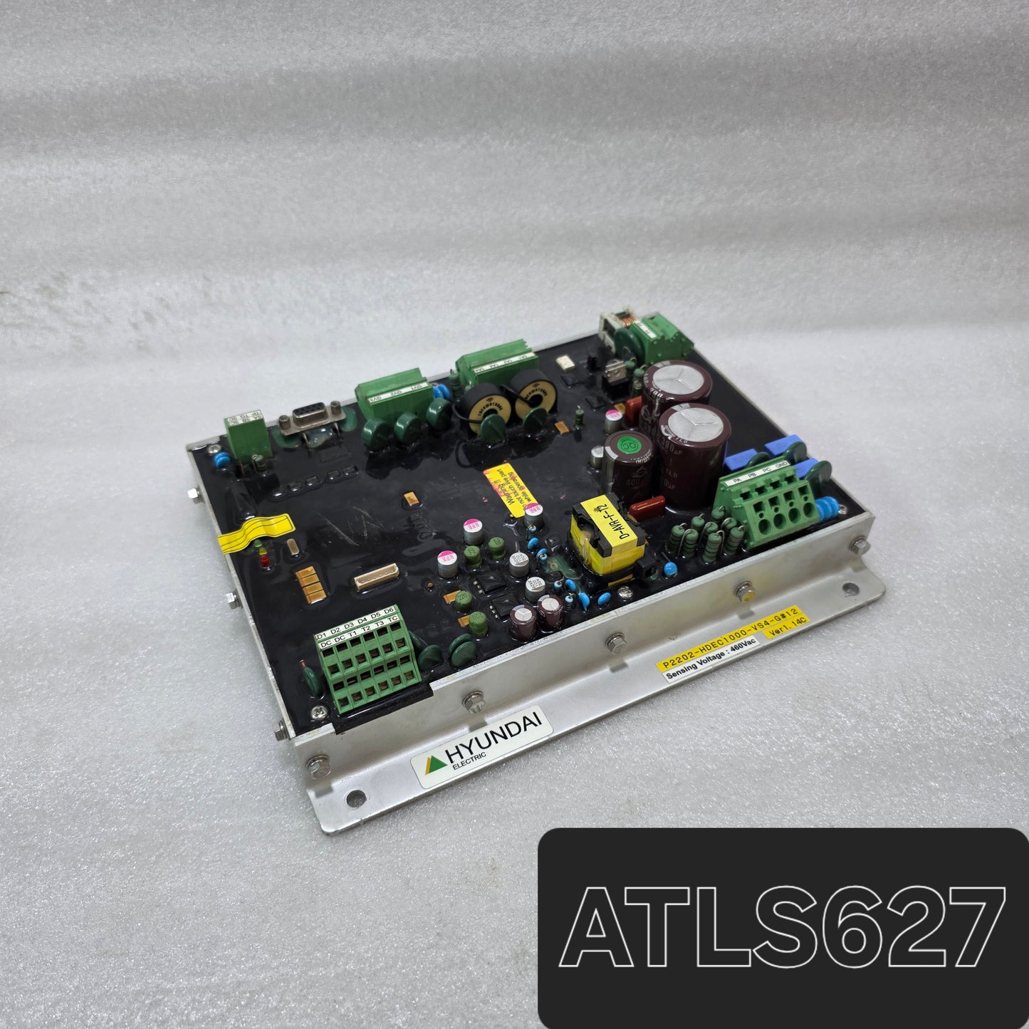 HYUNDAI ELECTRIC HDEC1000 DIGITAL VOLTAGE REGULATOR DVR 460VAC P2202-HDEC1000-VS4-G#12