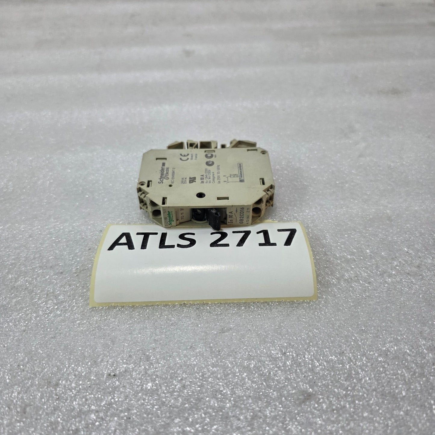 S ELECTRIC TELEMECANIQUE GB2CD16 2P 10A 250V MOTOR CIRCUIT BREAKER