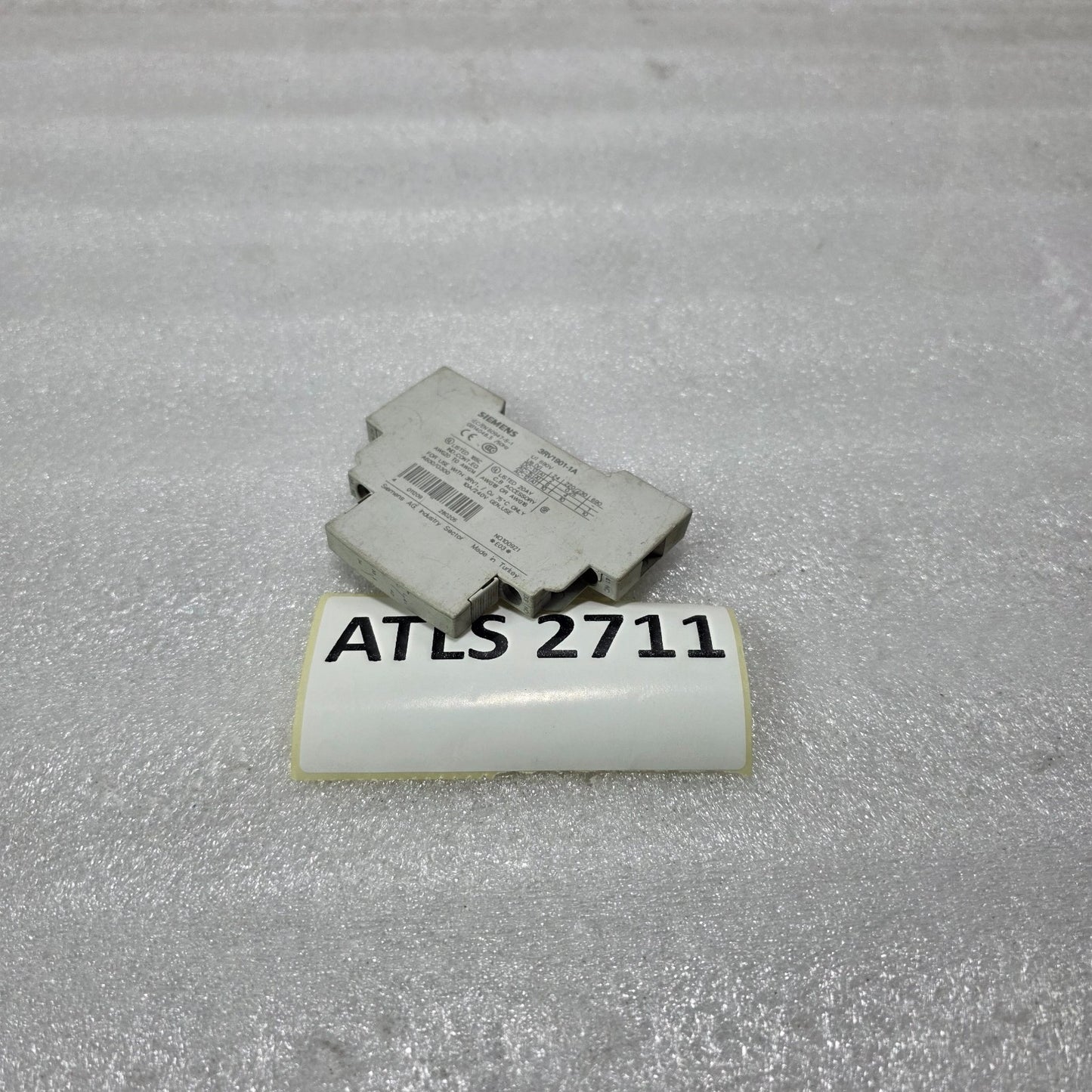 SIEMENS 3RV1901-1A AUXILIARY CONTACT BLOCK FOR 3RV1 SERIES 690V IEC60947-5-1