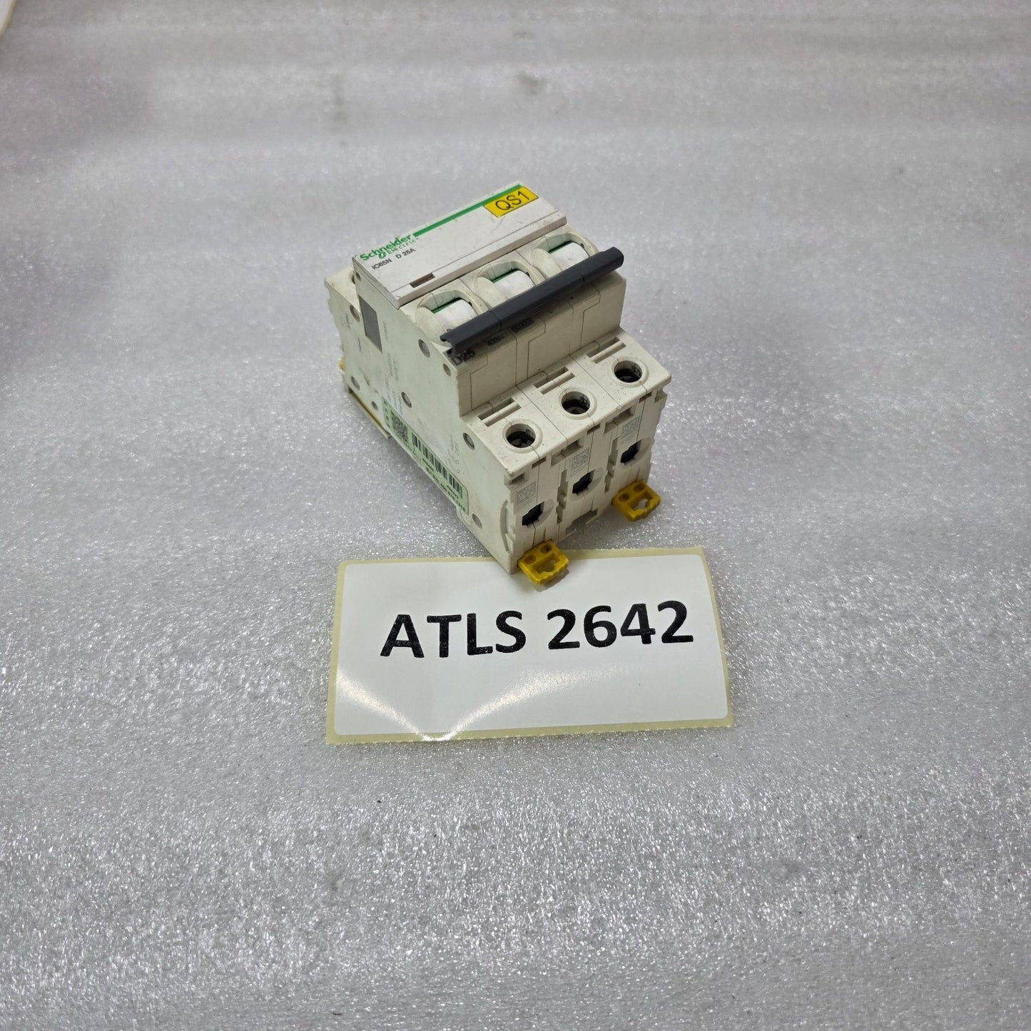 S ELECTRIC IC65N D25A 3P TRIPLE POLE 25A MINIATURE CIRCUIT BREAKER MCB 6000A